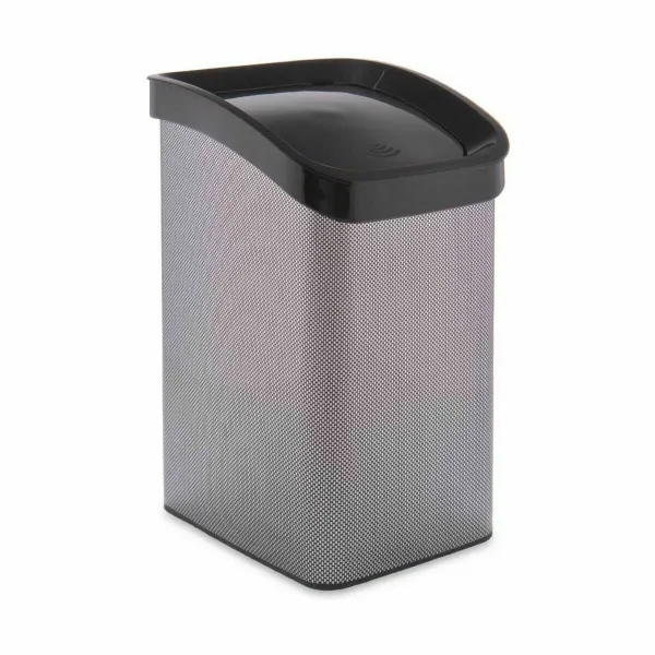 Atkritumu tvertne Berilo Tumši pelēks Plastmasa 12 L Pašizgāzējs (6 gb.)