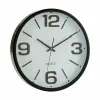 Sienas pulkstenis Gift Decor Balts Melns Stikls Plastmasa 40 x 40 x 5 cm 40 x 5 x 40 cm (6 gb.)
