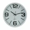 Sienas pulkstenis Gift Decor Balts Melns Stikls Plastmasa 40 x 40 x 5 cm 40 x 5 x 40 cm (6 gb.)