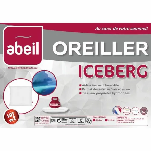2 tyynyn setti Abeil (2 osaa)