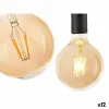 LED-lamppu Gift Decor Läpinäkyvä 4 W E27 12,5 x 17,5 x 12,5 cm Vintage 12 osaa