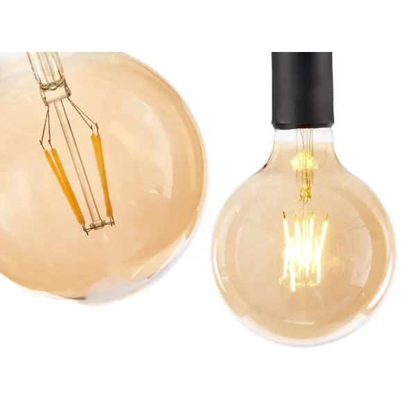 LED-lamppu Gift Decor Läpinäkyvä 4 W E27 12,5 x 17,5 x 12,5 cm Vintage 12 osaa