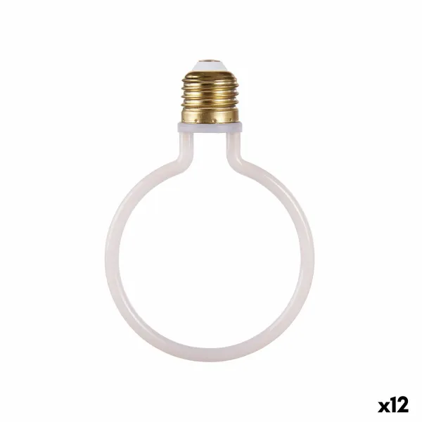 LED lamp Gift Decor White 4 W E27 9,3 x 13,5 x 3 cm Ball 12 Units (2700 K)