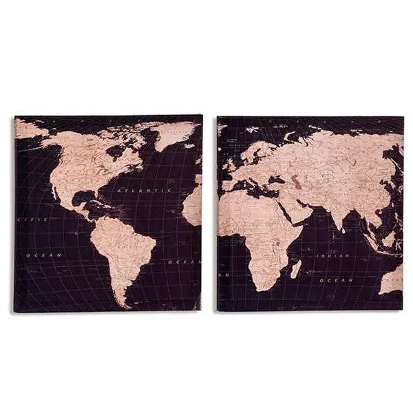 Полотно Gift Decor Карта Мира 1,5 x 28 x 28 cm (36 штук)