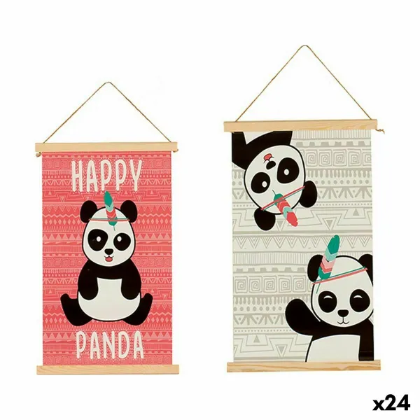 Настенный декор Gift Decor Панда 1 x 54 x 33 cm (24 штук)