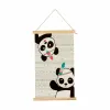 Seinakaunistus Gift Decor Pandakaru 1 x 54 x 33 cm (24 Ühikut)