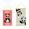 Sienų dekoracija Gift Decor Panda 1 x 54 x 33 cm (24 vnt.)