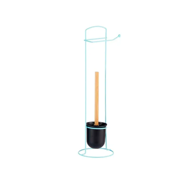 Toilet Roll Holder Berilo Blue 17 x 57 x 16,5 cm (6 Units)