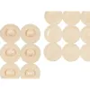 Neslīdošs dušas paklājs Berilo Bēšs PVC 6 x 36 x 6 cm 68 x 36 x 1 cm (6 gb.)