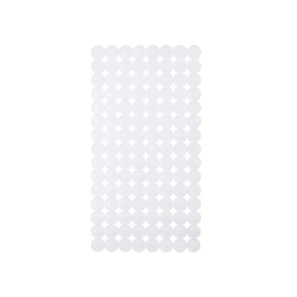 Non-slip Shower Mat Berilo White PVC 6 x 38 x 6 cm 68 x 36 x 1 cm 68 x 1 x 36 cm (6 Units)