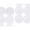 Neslīdošs dušas paklājs Berilo Balts PVC 6 x 38 x 6 cm 68 x 36 x 1 cm 68 x 1 x 36 cm (6 gb.)