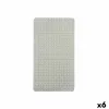 Нескользящий коврик для душа Berilo Серый PVC 67,7 x 38,5 x 0,7 cm фотографии (6 штук)