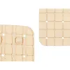 Luistamaton suihkumatto Berilo Beige PVC 67,7 x 38,5 x 0,7 cm Kehykset (6 osaa)