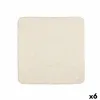 Neslidžios dušo kilimėlis Berilo Rusvai gelsva PVC 53 x 52,5 x 1 cm (6 vnt.)