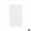 Luistamaton suihkumatto Berilo Valkoinen PVC 69,3 x 40 x 1 cm (6 osaa)