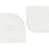 Neslidžios dušo kilimėlis Berilo Balta PVC 69,3 x 40 x 1 cm (6 vnt.)