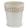 Горшок с автополивом Stefanplast Cloe Белый Пластик 25 x 25 x 25 cm (6 штук)