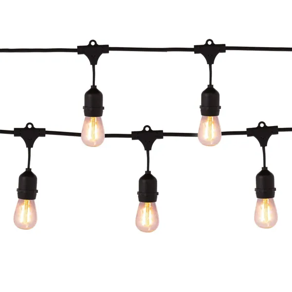 LED-valokranssi Cottage E27 27 x 24 x 12 cm
