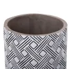 Set of Planters Fiore Cement Cylindrical 14 x 14 x 12 cm (4 Units)