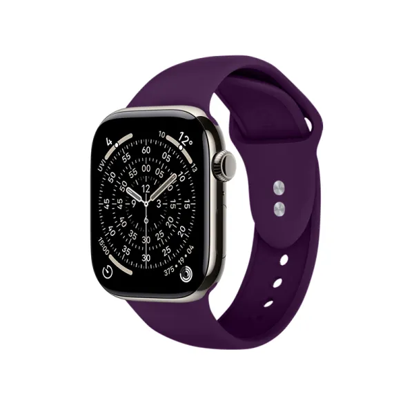 Crong Liquid - Apple Watch Strap 44/45/46/49 mm (Plum)
