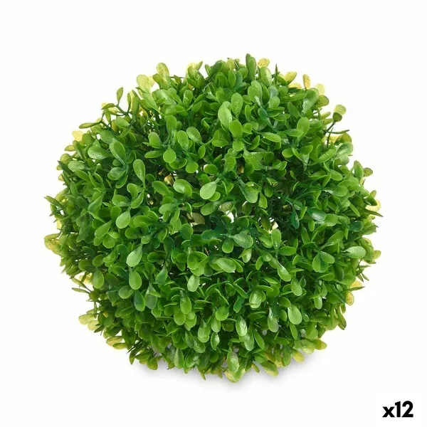 Dekoratyvinis augalas Ibergarden Plastmasinis Kamuolys 17 x 13,5 x 17 cm (12 vnt.)