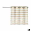 занавес Gift Decor Коричневый 140 x 0,1 x 260 cm Лучи (6 штук)