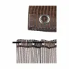 Curtain Gift Decor Brown 140 x 260 cm (6 Units)