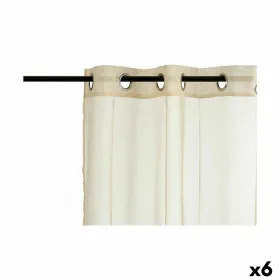 занавес Gift Decor Бежевый 140 x 260 cm 27 x 43 x 2 cm (6 штук)