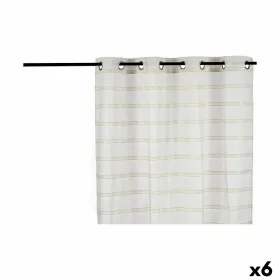 занавес Gift Decor Бежевый 140 x 0,1 x 260 cm Лучи (6 штук)