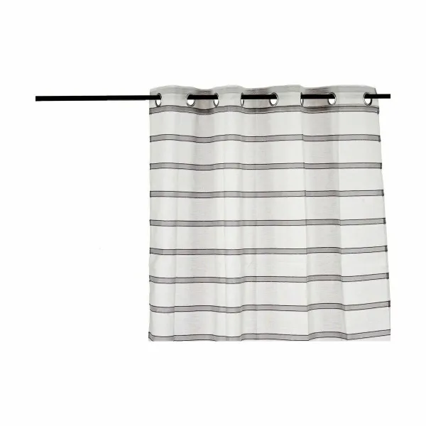 Curtain Gift Decor Grey 140 x 0,1 x 260 cm Stripes (6 Units)