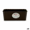 Kukkalaatikko Stefanplast Muovinen 13 x 11 x 28,5 cm 28,5 x 11 x 13 cm (12 osaa)