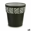 Itsekasteleva kukkaruukku Stefanplast Orfeo Antrasiitinharmaa Muovinen 25 x 25 x 25 cm (6 osaa)