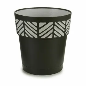 Vazonas su automatiniu drėkinimu Stefanplast Orfeo Antracito Plastmasinis 25 x 25 x 25 cm (6 vnt.)