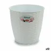 Подставка под цветочный горшок Stefanplast Белый Пластик 19 x 17,5 x 19 cm (12 штук)