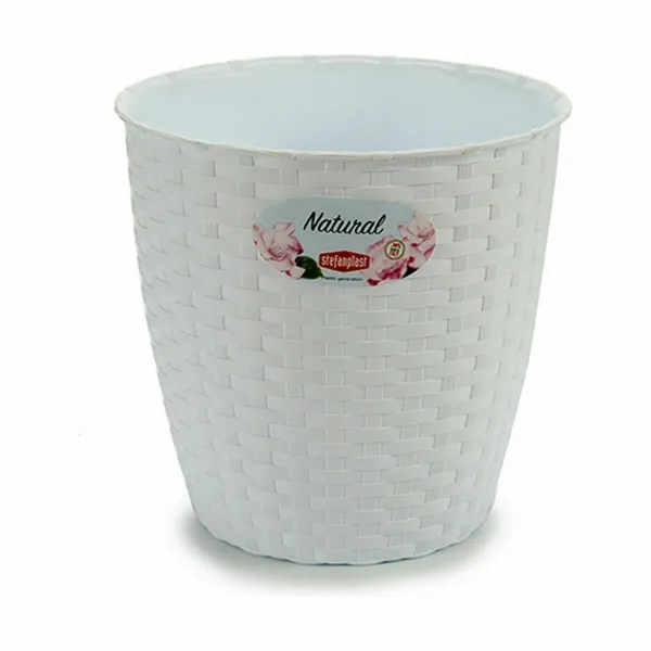 Подставка под цветочный горшок Stefanplast Белый Пластик 19 x 17,5 x 19 cm (12 штук)