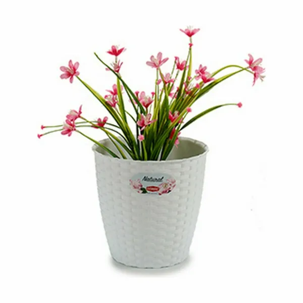 Подставка под цветочный горшок Stefanplast Белый Пластик 19 x 17,5 x 19 cm (12 штук)