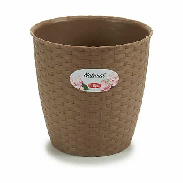 stādītājs Stefanplast Brūns Plastmasa 19 x 17,5 x 19 cm (12 gb.)