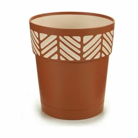 Vazonas su automatiniu drėkinimu Stefanplast Orfeo Degtas molis Plastmasinis 15 x 15 x 15 cm (12 vnt.)