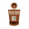 Vazonas su automatiniu drėkinimu Stefanplast Orfeo Degtas molis Plastmasinis 15 x 15 x 15 cm (12 vnt.)