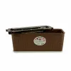 Planter Stefanplast Beige Plastic 39 x 13,5 x 15,5 cm 38,5 x 13,5 x 15,5 cm (12 Units)