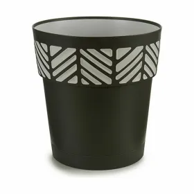 Vazonas su automatiniu drėkinimu Stefanplast Orfeo Antracito Plastmasinis 29 x 29 x 29 cm (6 vnt.)