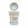 Self-watering flowerpot Stefanplast Cloe White Plastic 15 x 15 x 15 cm (12 Units)
