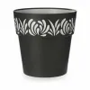 Vazonas su automatiniu drėkinimu Stefanplast Gaia Antracito Plastmasinis 29 x 29 x 29 cm (6 vnt.)