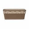 Balkona Puķu Kaste Stefanplast Cloe Brūns Plastmasa 13,3 x 12,3 x 29,3 cm (12 gb.)