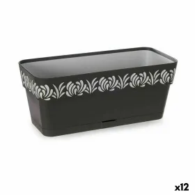Sodinukas Stefanplast Gaia Antracito Plastmasinis 13,3 x 12,3 x 29,3 cm (12 vnt.)