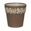 Vazonas su automatiniu drėkinimu Stefanplast Gaia Ruda Plastmasinis 15 x 15 x 15 cm (12 vnt.)
