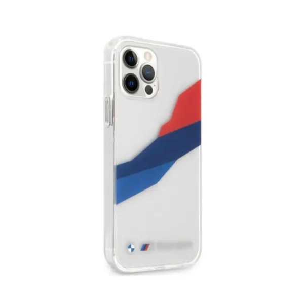 BMW Motorsport Tricolor - Case for iPhone 12 Pro Max (Transparent)