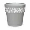 Vazonas su automatiniu drėkinimu Stefanplast Gaia Pilka Plastmasinis 19 x 19 x 19 cm (12 vnt.)