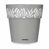 Vazonas su automatiniu drėkinimu Stefanplast Gaia Pilka Plastmasinis 19 x 19 x 19 cm (12 vnt.)