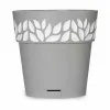 Горшок с автополивом Stefanplast Cloe Серый Пластик 19 x 19 x 19 cm (12 штук)